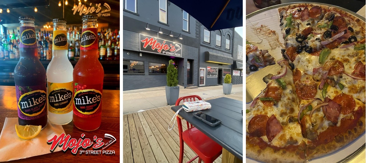 Mojo's 3rd Street Pizza Menu