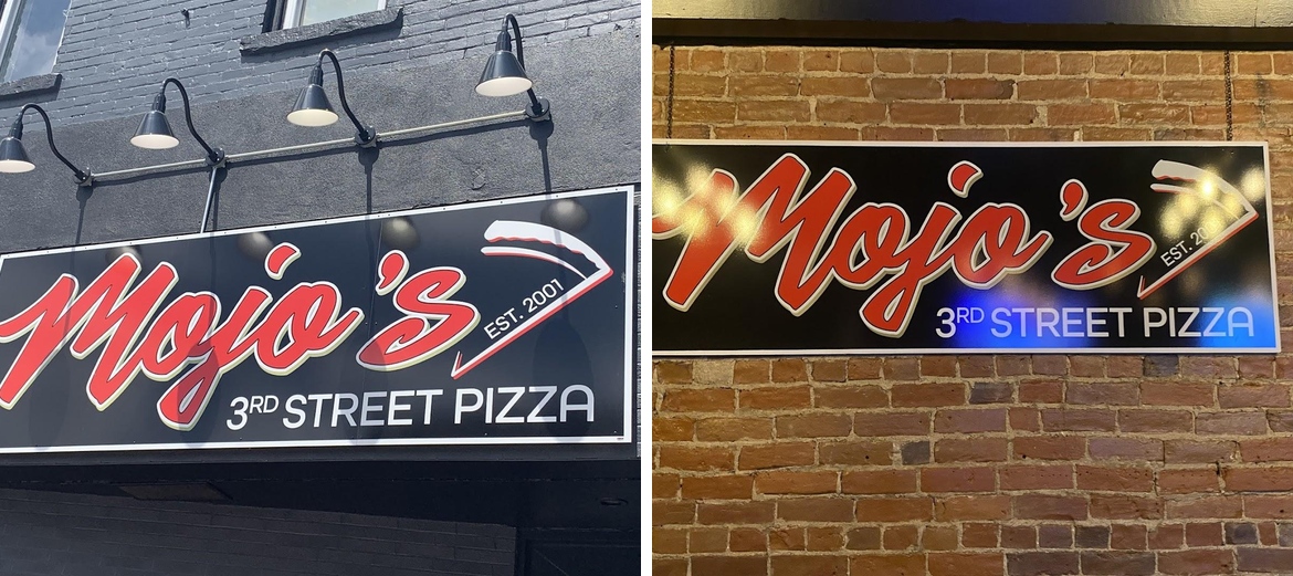 Mojo's 3rd Street Pizza Menu