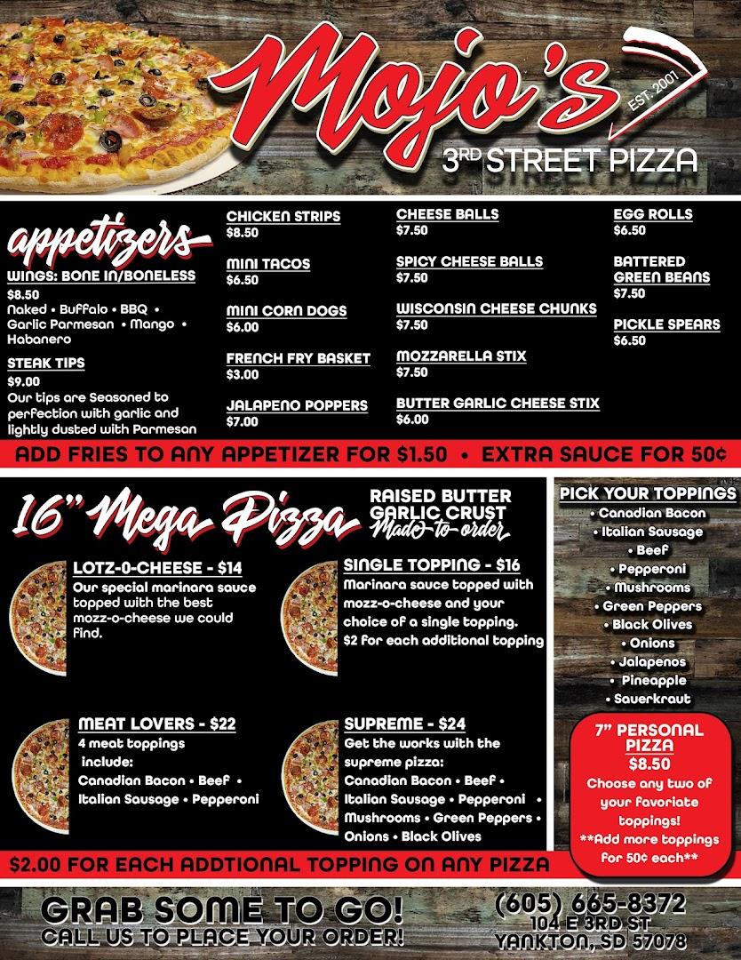 Mojo's 3rd Street Pizza